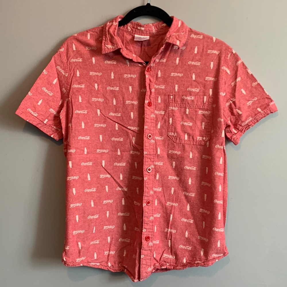 Coca-Cola Button Down